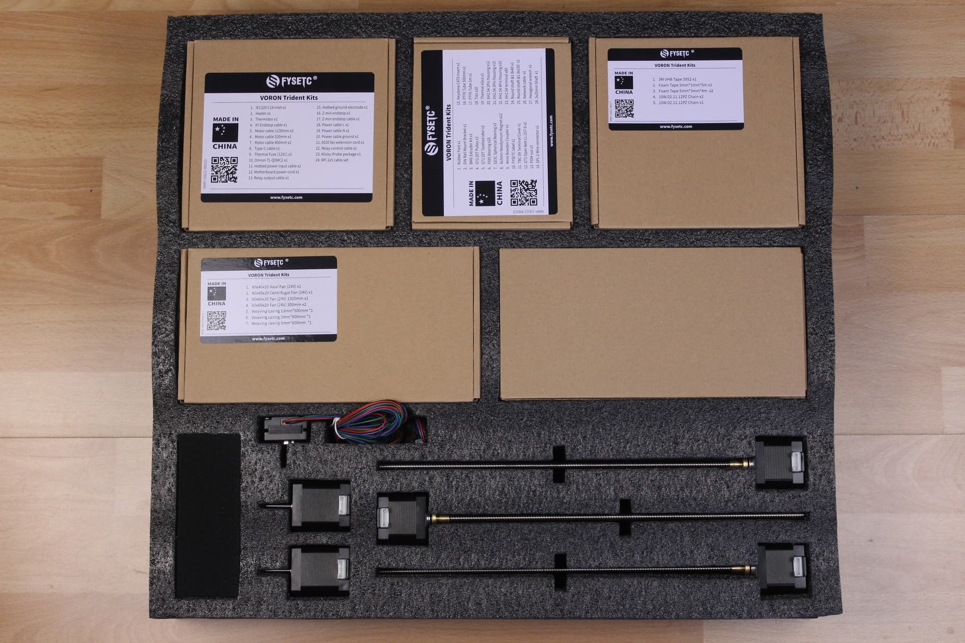 FYSETC Voron Trident Kit Review - Packaging (3)