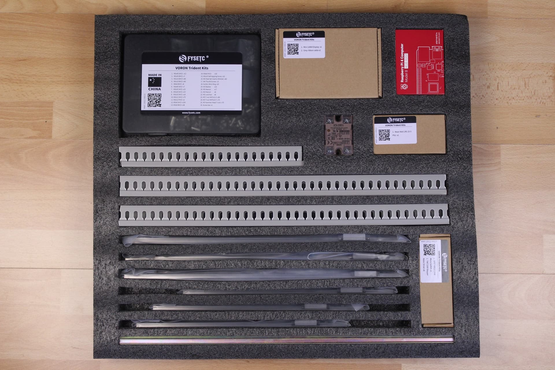 FYSETC Voron Trident Kit Review - Packaging (4)